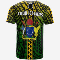 Cook Islands T Shirt Polynesian Pattern Stars LT13 - Wonder Print Shop