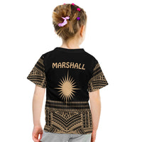 Marshall Islands T Shirt KID Best Tattoo Version Golden LT13 - Wonder Print Shop
