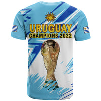 Uruguay Football T Shirt La Celeste WC 2022 Sporty Style - Wonder Print Shop