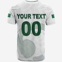Custom Saudi Arabia Soccer World Cup 2022 T Shirt White Jersey LT6 - Wonder Print Shop