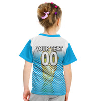 (Custom Personalised And Number) Argentina World Cup 2022 T Shirt KID Sport Style LT6 - Wonder Print Shop