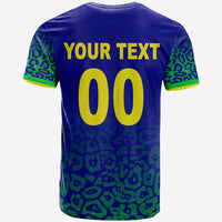 Custom Brazil T Shirt World Cup 2022 LT6 - Wonder Print Shop