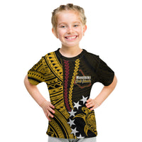 Cook Islands Manihiki Polynesian T Shirt KID LT6 - Wonder Print Shop