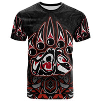 Custom Canada Haida T Shirt Bear LT6 - Wonder Print Shop