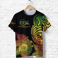 Black Lovoni Day 150 Jubilee T-shirt with colorful front graphic