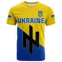 Ukraine T Shirt Style Flag Come on LT13 - Wonder Print Shop