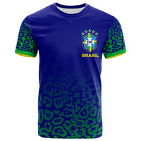 Custom Brazil T Shirt World Cup 2022 LT6 - Wonder Print Shop