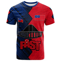 Custom F.A.S.T Samoa T Shirt Half Style LT6 - Wonder Print Shop