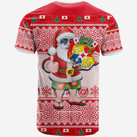 Tonga Christmas T Shirt Cool Santa Claus LT6 - Wonder Print Shop