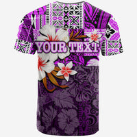 Custom Polynesian Hammerhead shark T Shirt Hawaii Style Purple LT6 - Wonder Print Shop