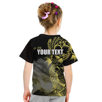 Custom Hawaiian Islands T Shirt KID Oahu LT6 - Wonder Print Shop