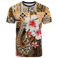 Custom Hawaii Fish Hook T Shirt Orange Style LT6 - Wonder Print Shop
