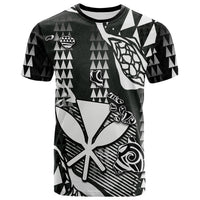 Custom Hawaii Kanaka Map T Shirt White Style LT6 - Wonder Print Shop