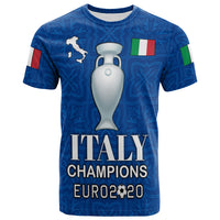Italy Champion T Shirt Blue LT4 - Wonder Print Shop