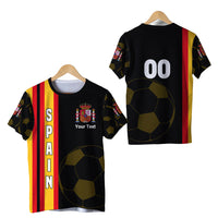 Custom Spain Football 2021 T Shirt Simple Style LT16 - Wonder Print Shop