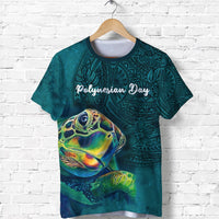 Custom Polynesian Day T Shirt Ocean Style LT16 - Wonder Print Shop