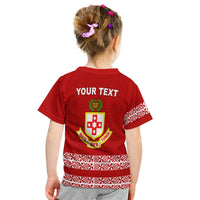 Custom Kolisi Tonga T Shirt KID TCA LT13 - Wonder Print Shop