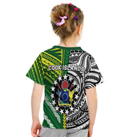 Cook Islands Unique T Shirt KID Polynesia Pattern LT13 - Wonder Print Shop