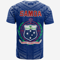 Samoa T Shirt Simple Polynesian LT13 - Wonder Print Shop