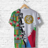 Eritrea Special Knot T Shirt African Pattern Version White LT13 - Wonder Print Shop