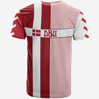 Denmark Football T Shirt Come On Denmark LT13 - Wonder Print Shop