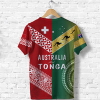 Australia and Tonga T Shirt Version Special LT13 - Wonder Print Shop