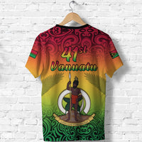 Vanuatu Peaceful T Shirt Independence Anniversary LT13 - Wonder Print Shop