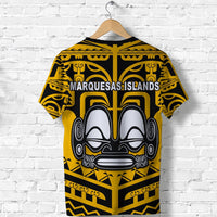 Marquesas Islands T Shirt Marquesas Tattoo Version 02 LT13 - Wonder Print Shop