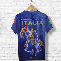 Proud Italia T Shirt Campioni D'Europa Lt13 - Wonder Print Shop