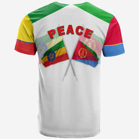 Ethiopia and Eritrea T Shirt In My Heart LT13 - Wonder Print Shop
