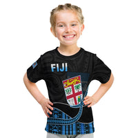 Custom Fiji Polynesian T Shirt KID Featured Fijian Lovers LT13 - Wonder Print Shop
