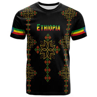 Ethiopia T Shirt Version Map LT13 - Wonder Print Shop