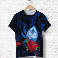 Custom Guam T Shirt Polynesian Flowers LT13 - Wonder Print Shop