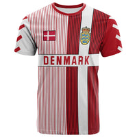 Denmark Football T Shirt Come On Denmark LT13 - Wonder Print Shop