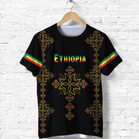 Ethiopia T Shirt Version Map LT13 - Wonder Print Shop
