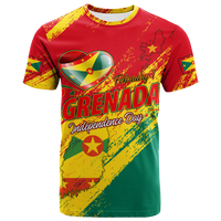 Grenada Happy Independence Day T Shirt LT2 - Wonder Print Shop