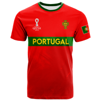 Custom Portugal T Shirt Football 2022 LT2 - Wonder Print Shop