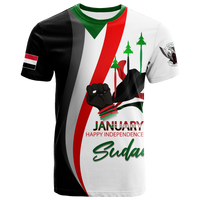 Sudan Happy Independence Day T Shirt LT2 - Wonder Print Shop