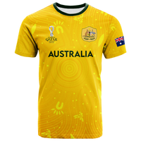 Custom Australia T Shirt Football 2022 LT2 - Wonder Print Shop