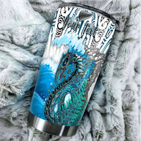 custom-personalised-manaia-maori-tumbler-fern-aotearoa-blue-waves