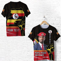 Custom Uganda T Shirt Bobi Wine People Power Our Power LT13 - Wonder Print Shop
