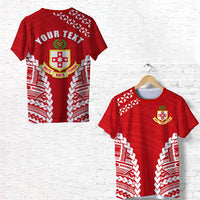 Custom Kolisi Tonga T Shirt LT13 - Wonder Print Shop