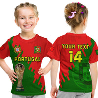 Custom Portugal Football T Shirt Champions WC 2022 - Wonder Print Shop