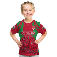 Custom Wales Rugby T Shirt The Dragons National Team Come On Cymru - Wonder Print Shop