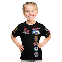 (Custom Personalised) Tuskegee Airmen T Shirt KID Red Tail Angels American Heros - Wonder Print Shop