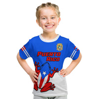Custom Puerto Rico T Shirt Coqui Frog Simple Style - Wonder Print Shop