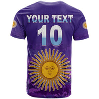 Custom Argentina Football T Shirt Go Champions La Albiceleste LT13 - Wonder Print Shop