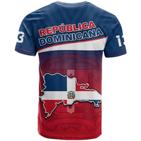 Custom Dominican Republic T Shirt Dominicana Style Sporty LT13 - Wonder Print Shop