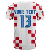 Custom Croatia Football T Shirt World Cup Champions 2022 Hrvatska LT13 - Wonder Print Shop