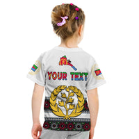 (Custom Personalised) Eritrea Cross T Shirt KID Independence Day Proud Eritrean LT13 - Wonder Print Shop